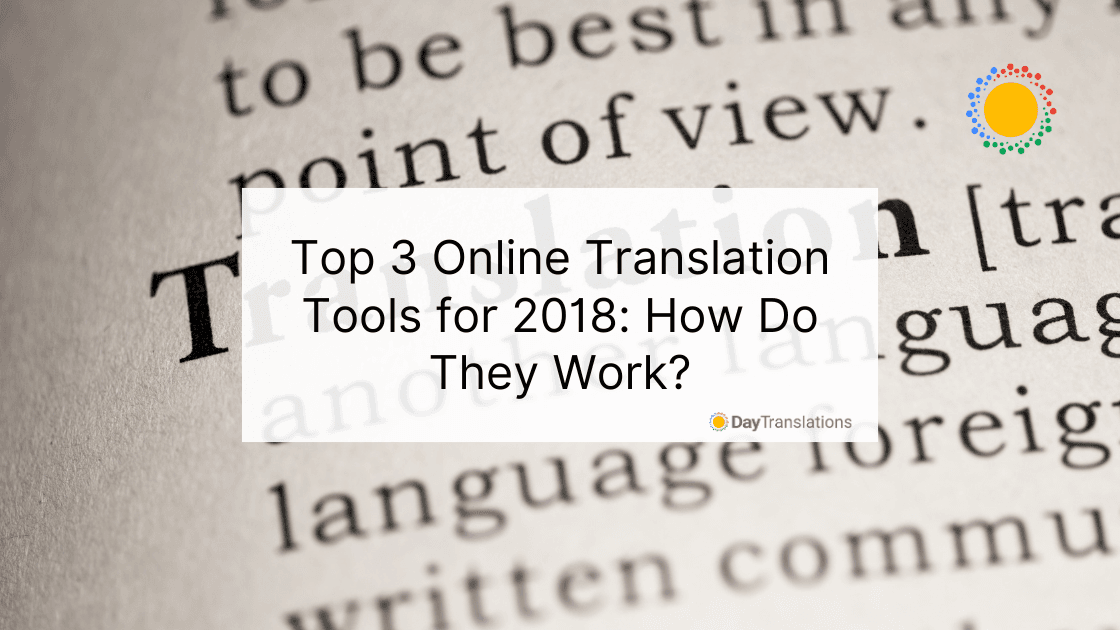 online translation tools