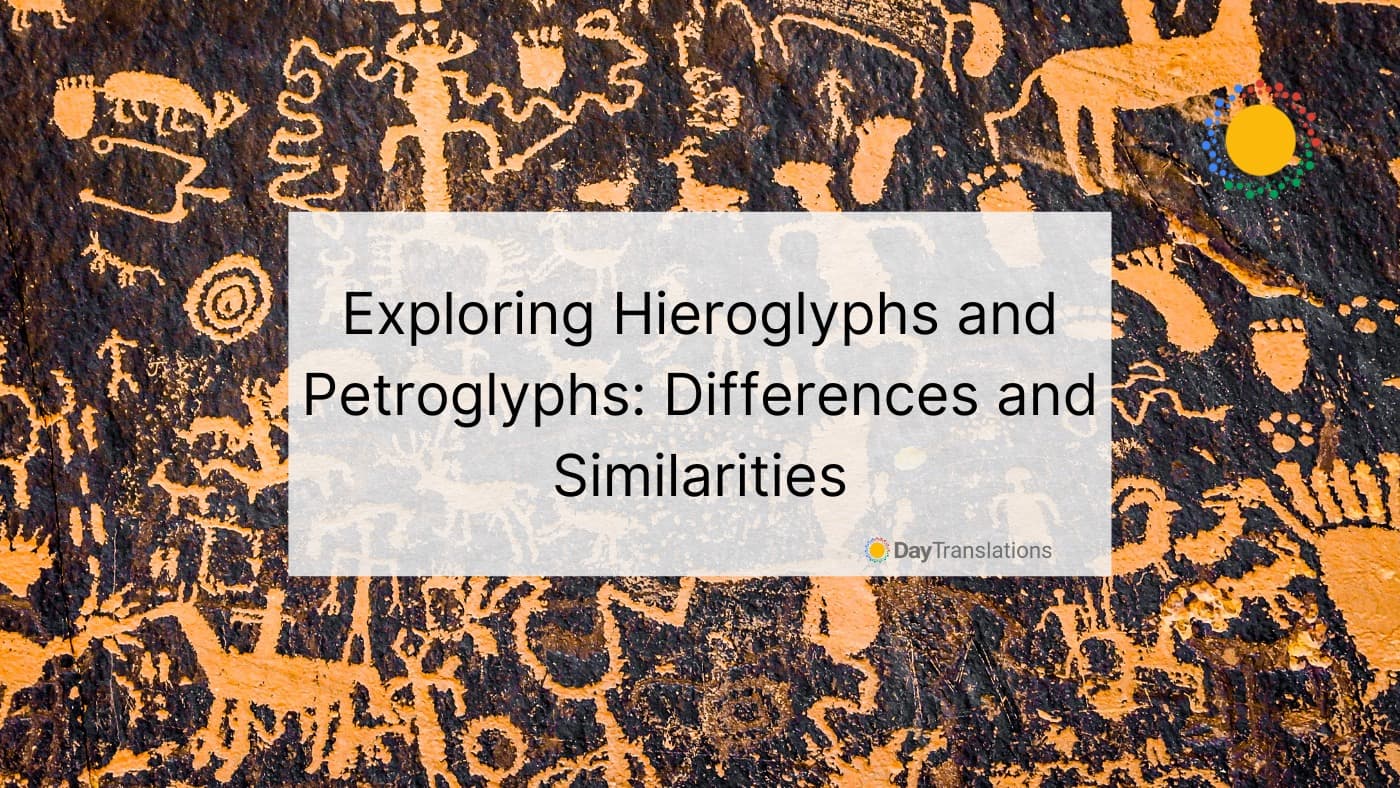 petroglyph vs hieroglyph